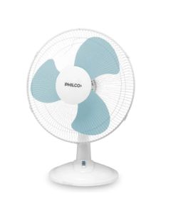 Ventilador De Mesa De 16'', 3 Veloc., Parrilla Lineal, Potencia De 55 Watts M/ Philco
