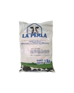 Leche 1Kg La Perla 15% Proteina 3% Grasa Vegetalm/La Perla