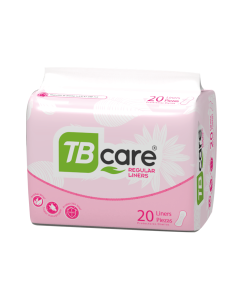 PROTECTORES DIARIOS PQTE X 20 M/ TB CARE REGULAR LINERS