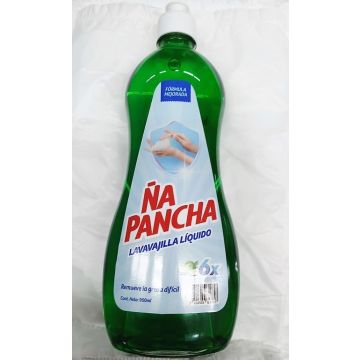 Lavavajilla Liquida 6X  900Ml X 9Und   M/Ña Pancha