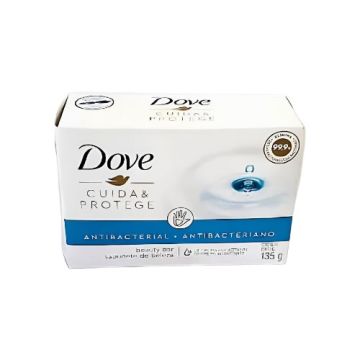 Jabon Dove Cuida Protege, 135Gr 
